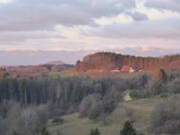 Blick von der Lassnitzhöhe zur Koralpe