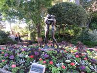 Statue im bontanischen Garten von Monaco