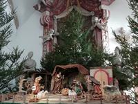 Traditionelle Krippe im Dom