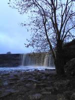 Weihnachten in Estland - Spaziergang am Jägala-Wasserfall 