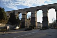 Jouy-aux-Arches, römischer Aquädukt 