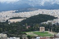 Blick auf Athen