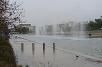 Wasserspiele vor dem Kulturcentrum