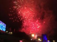 Silvester in Edinburgh - Feuerwerk