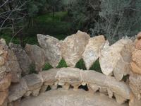 Ruhebank im Park Guell