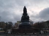 31.12.2019 Denkmal Katharina die Große