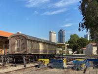 Erster Bahnhof in Tel Aviv