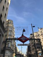 Metrostation Gran Vía