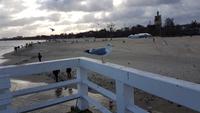 Feinster Sand am Strand vom Seebad Sopot