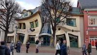 Ein besonderes Haus auf der Promenade von Sopot
