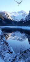 der Vordere Gosausee mit dem Dachstein