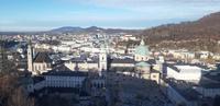 Auffahrt auf den Festungsberg-Blick auf Dom und St. Peter