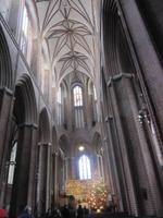 St. Nicolai: gotisches Gewölbe prägt das Kirchenschiff