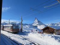 Zermatt - Riffelberg Blick zum Matterhorn