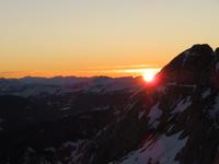 Auf dem Pilatus - Sonnenuntergang