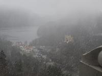 2. Neuschw. Schneegestöber - Alpsee