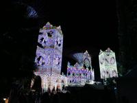 Lichtershow im Gardens by the Bay in Singapur