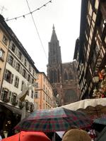 Besuch in Strasbourg: die Altstadt wird vom herrlichen Münster beherrscht