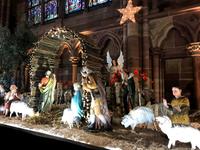 Krippenspiele und christliche Darstellungen in der Strassburger Kathedrale