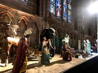 Krippenspiele und christliche Darstellungen in der Strassburger Kathedrale
