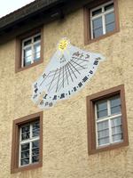 Sonnenuhr, Schloss Wolfach