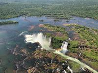 Helikopterflug über die Iguazu Wasserfälle