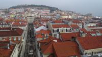 Silvesterreise Lissabon - Blick vom Elevador de Santa Justa