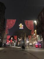 Straßendekoration in Straßburg