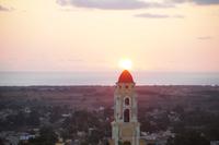 Sonnenuntergang über Trinidad