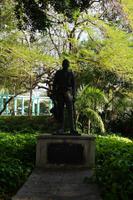 Ein Denkmal zu Ehren des Mexikaners Emiliano Zapata 