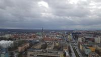 Stettin Blick aus dem Cafe 22 im Pazim Turm