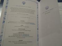 Abendessen im Menü Restaurant