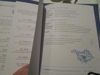 Abendessen im Menü Restaurant