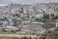 Blick auf Altstadt von Amman