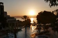 Sonnenuntergang am Toten Meer