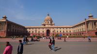 Im Regierungsviertel von Delhi