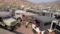 Jeeps am Amber Fort