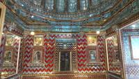 glitzernder Audienzsaal im Stadtpalast Udaipur