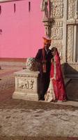 Brautpaar am Rattentempel Karni Mata in Deshnoke