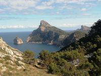 Blick zur Insel Colomer