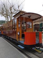 Straßenbahn in Soller auf Mallorca