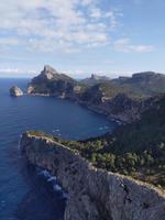 Aussicht von Formentor auf Mallorca