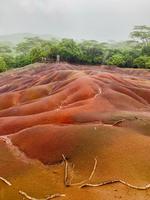 Siebenfarbige Erde, wenn der Himmel wieder heller wird