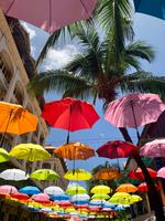 Sonnige Caudan Waterfront in Port Louis