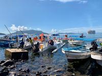 AIDAblu auf Reede vor Nosy Be