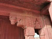 Hervorragende Handwerkskunst in Fatepur Sikri