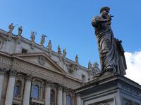 Die Basilika Sankt Peter im Vatikan in Rom