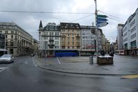 Unser Bus am Löwenplatz