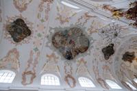 Deckenbemalung in der Jesuitenkirche