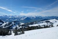 Blick vom Rigi in die Berge